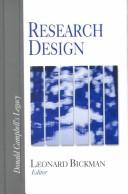 Cover of: Research Design by Leonard Bickman