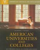Cover of: American universities and colleges by produced in collaboration with the American Council on Education.