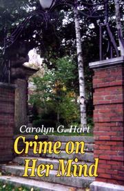 Crime on her mind by Carolyn G. Hart