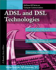 Cover of: ADSL and DSL technologies
