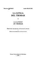 Cover of: La lenga del trobar by Maurice Romieu