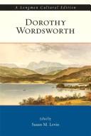 Cover of: Dorothy Wordsworth, A Longman Cultural Edition