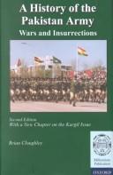 Cover of: A history of the Pakistan army: wars and insurrections