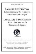 Cover of: Languages of Instruction by Erpaadea