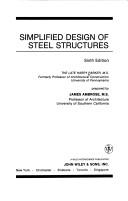 Cover of: Simplified design of steel structures
