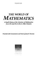 Cover of: The World of mathematics by James Roy Newman