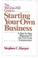 Cover of: The McGraw-Hill guide to starting your own business
