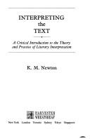 Cover of: Interpreting the text