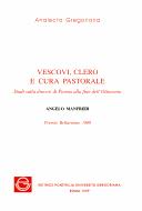 Vescovi, clero e cura pastorale by Angelo Manfredi