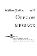 Cover of: An Oregon message