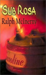 Cover of: Sub Rosa by Ralph M. McInerny