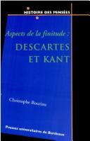 Cover of: Aspects de la finitude: Descartes et Kant