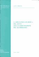 Cover of: rilevanza giuridica del metus nella consumazione del matrimonio