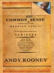 Cover of: Common Nonsense