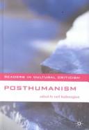 Cover of: Posthumanism (Readers in Cultural Criticism)