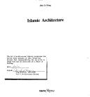 Islamic architecture by John D. Hoag