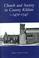 Cover of: Church and society in County Kildare, 1480-1547