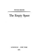 Cover of: The empty space by Peter Brook