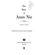 Cover of The diary of Anaïs Nin, Volume Two, 1934-1939