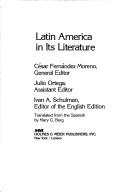 Cover of: Latin America in its literature