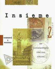 Cover of: Insieme: an intermediate Italian course