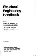 Cover of: Structural engineering handbook