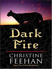 Cover of: Dark fire by Christine Feehan.