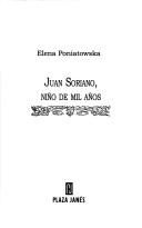Cover of: Juan Soriano Nino De MIL Anos by Elena Poniatowska