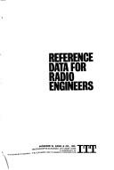 Cover of: Reference data for radio engineers.