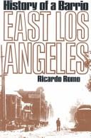 Cover of: East Los Angeles by Ricardo Romo