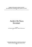 Archivi De Nava by Lia Domenica Baldissarro