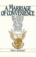 Cover of: A marriage of convenience by Sidney Weintraub