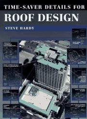 Cover of: Time-saver details for roof design