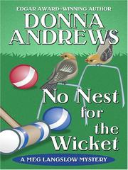 Cover of: No Nest for the Wicket by Donna Andrews