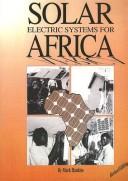 Cover of: Solar electric systems for Africa by Mark Hankins