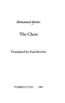 The chest by Mohammed Mrabet