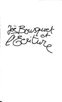 Actes du Colloque international Joë Bousquet et l'écriture by Colloque international Joë Bousquet et l'écriture (1997 Toulouse / Carcassonne)