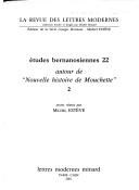 Cover of: Autour de "Nouvelle histoire de Mouchette". by textes réunis par Michel Estève.