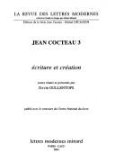 Cover of: Ecriture et création