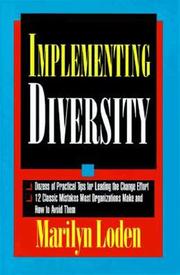 Implementing diversity by Marilyn Loden