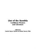 Out of the Kumbla by Carole Boyce Davies, Elaine Savory