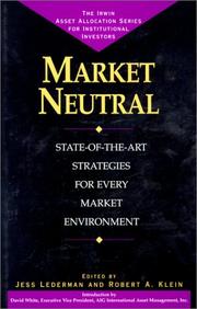 Cover of: Market Neutral: Long/Short Strategies for Every Market Environment