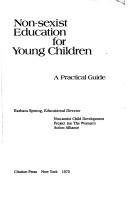 Cover of: Non-sexist education for young children: a practical guide