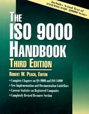 Cover of: The IS0 9000 Handbook