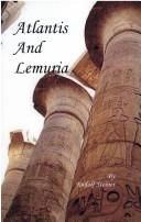 Cover of: Atlantis and Lemuria. | Rudolf Steiner