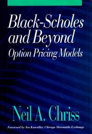 Cover of: Black-Scholes and beyond