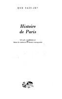 Cover of: Histoire de Paris by Yvan Combeau, Yvan Combeau