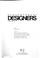 Cover of: Contemporary designers