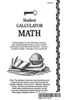 Cover of: Student Calculator Math Book (Ti-35 II ) by 