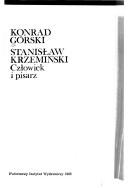 Stanisław Krzemiński by Konrad Górski
